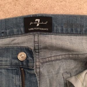 Seven light washed.. size 30